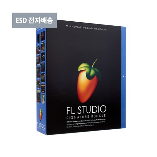 FL Studio Signature Bundle 다운로드 버전 - 평생 무료 최신버전 업그레이드 전자배송