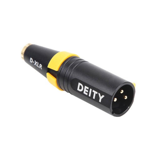 Deity D-XLR 3.5mm 단자 to XLR 팬텀파워 어댑터 변환젠더 커넥터
