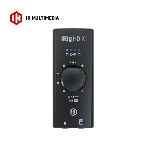 IK Multimedia iRig HD X 아이릭 모바일 기타 베이스 인터페이스