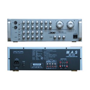 스테레오 디지털 MA-330 300W 에코 2채널 방송용 앰프