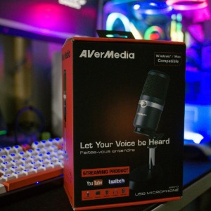 에버미디어 AM310 AVerMeadia USB Microphone 게임방송 USB마이크