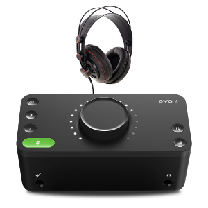 Audient EVO4 오디언트 오디오인터페이스 HD681 디지털피아노 헤드폰 패키지